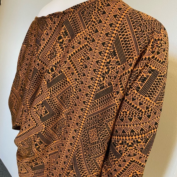 Slouchy sleeve geometric print tank - Picture 8 of 8